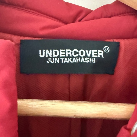 Undercover wool knitted sleeve padded coat - Picture 5 of 9